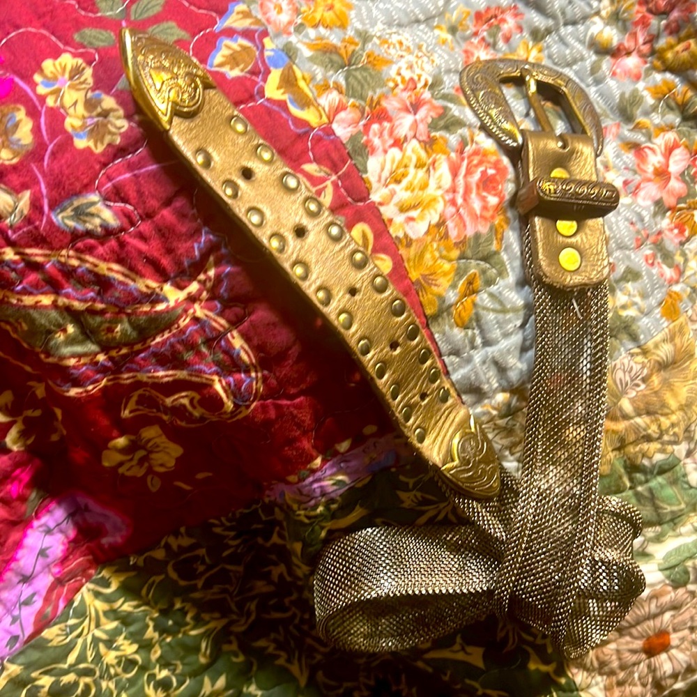 USMECO Made in Paris Metal Belt